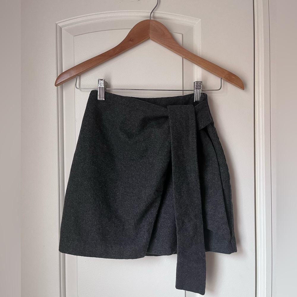 Wilfred Wool Cashmere Skirt
